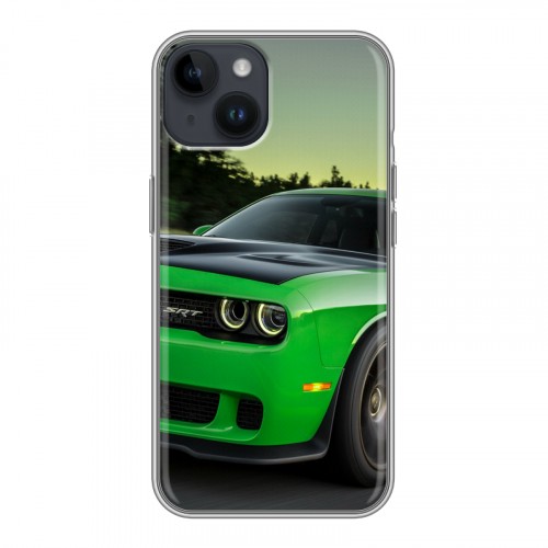 Дизайнерский пластиковый чехол для Iphone 14 Dodge