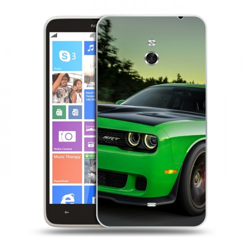 Дизайнерский пластиковый чехол для Nokia Lumia 1320 Dodge