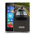 Дизайнерский пластиковый чехол для Microsoft Lumia 435 Dodge