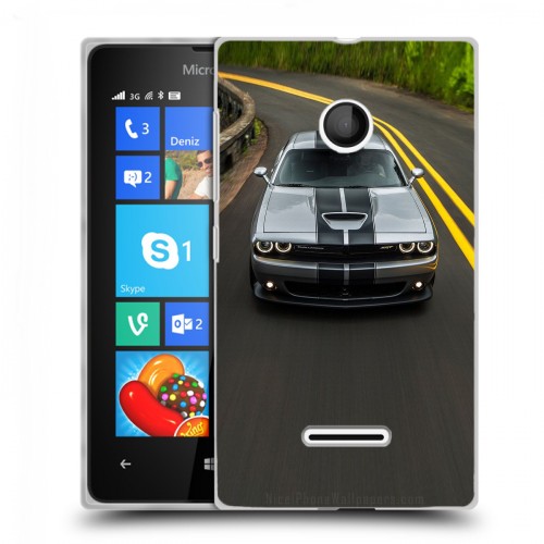 Дизайнерский пластиковый чехол для Microsoft Lumia 435 Dodge