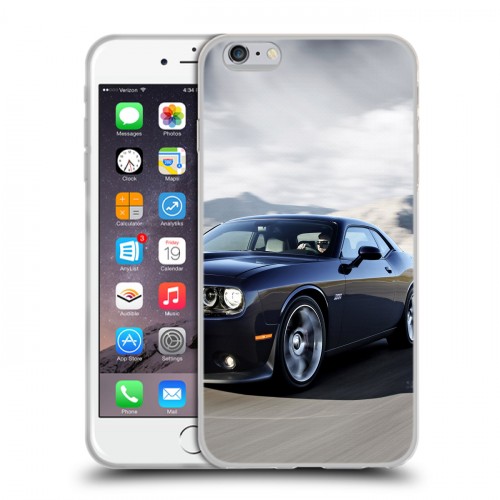 Дизайнерский силиконовый чехол для Iphone 6 Plus/6s Plus Dodge