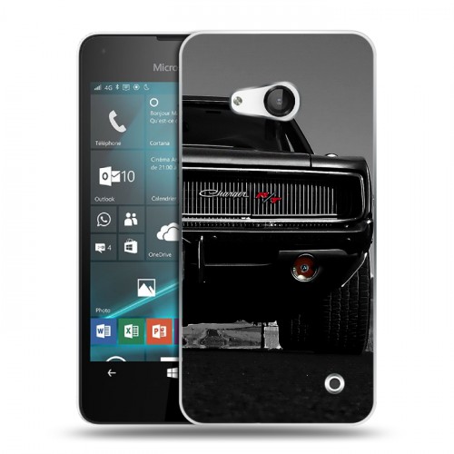 Дизайнерский пластиковый чехол для Microsoft Lumia 550 Dodge