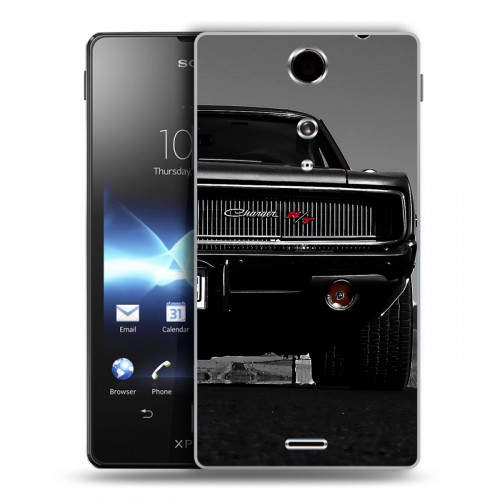 Дизайнерский пластиковый чехол для Sony Xperia TX Dodge