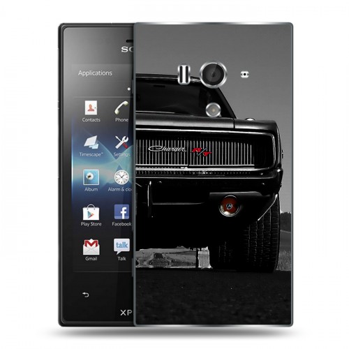 Дизайнерский пластиковый чехол для Sony Xperia acro S Dodge