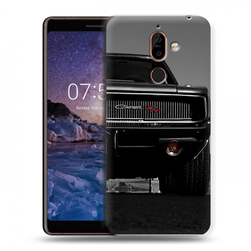 Дизайнерский пластиковый чехол для Nokia 7 Plus Dodge