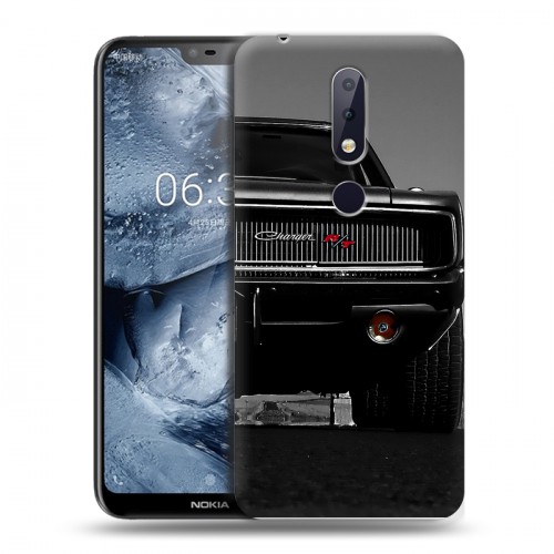 Дизайнерский пластиковый чехол для Nokia 6.1 Plus Dodge