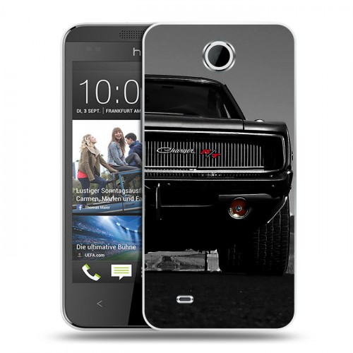 Дизайнерский пластиковый чехол для HTC Desire 300 Dodge