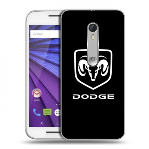 Дизайнерский пластиковый чехол для Lenovo Moto G Dodge