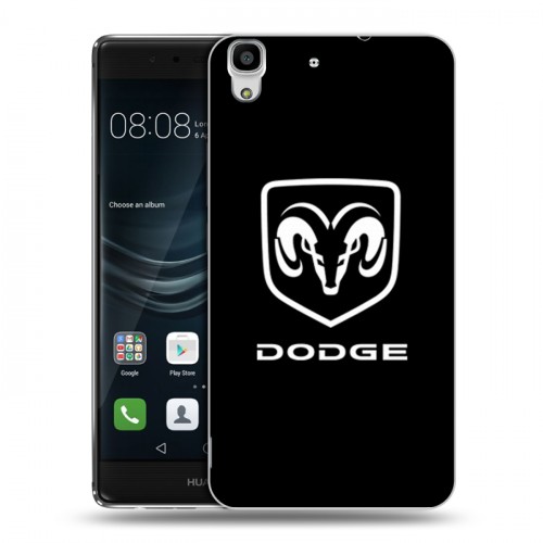 Дизайнерский пластиковый чехол для Huawei Y6II Dodge