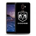 Дизайнерский пластиковый чехол для Nokia 7 Plus Dodge