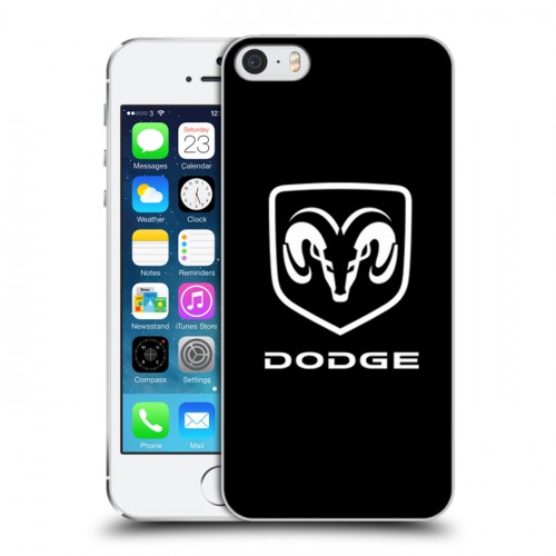 Дизайнерский пластиковый чехол для Iphone 5s Dodge