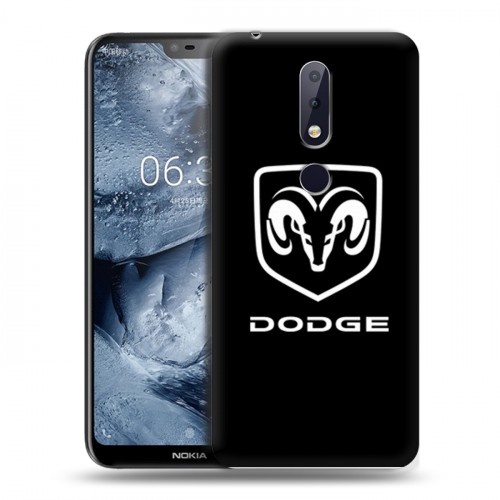 Дизайнерский пластиковый чехол для Nokia 6.1 Plus Dodge