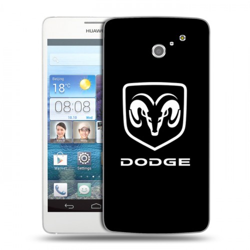 Дизайнерский пластиковый чехол для Huawei Ascend D2 Dodge