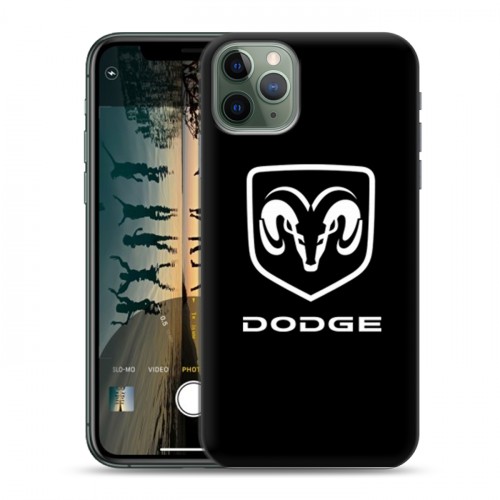 Дизайнерский пластиковый чехол для Iphone 11 Pro Dodge