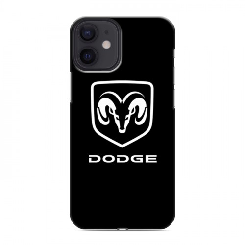 Дизайнерский пластиковый чехол для Iphone 12 Mini Dodge