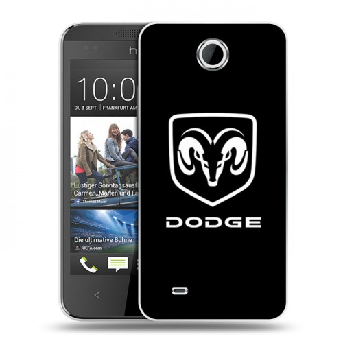 Дизайнерский пластиковый чехол для HTC Desire 300 Dodge