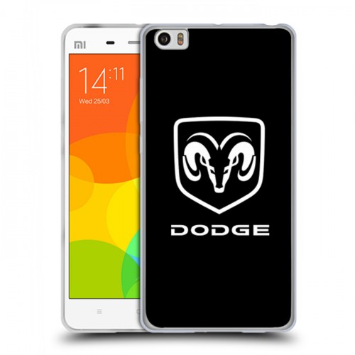 Дизайнерский силиконовый чехол для Xiaomi Mi Note Dodge