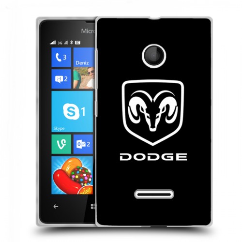 Дизайнерский пластиковый чехол для Microsoft Lumia 435 Dodge