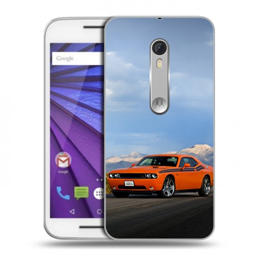 Дизайнерский пластиковый чехол для Lenovo Moto G Dodge