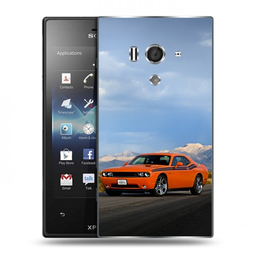 Дизайнерский пластиковый чехол для Sony Xperia acro S Dodge