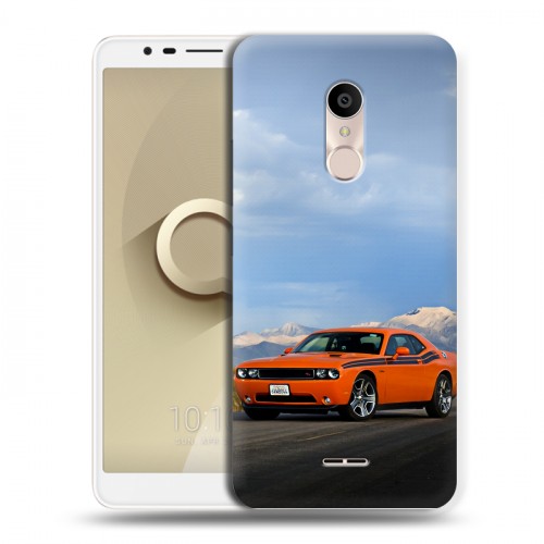 Дизайнерский силиконовый чехол для Alcatel 3C Dodge