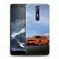 Дизайнерский пластиковый чехол для Nokia 5.1 Dodge