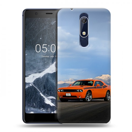 Дизайнерский пластиковый чехол для Nokia 5.1 Dodge