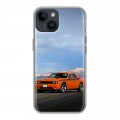 Дизайнерский пластиковый чехол для Iphone 14 Dodge