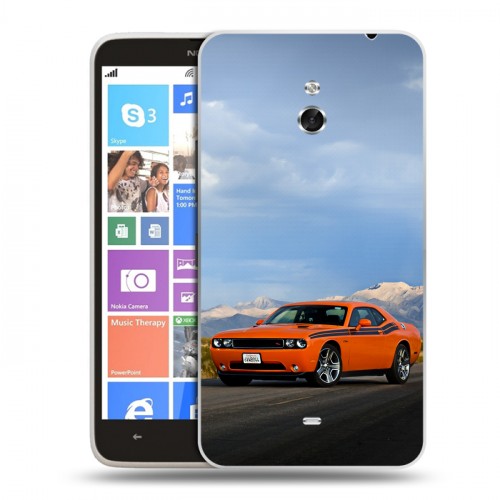 Дизайнерский пластиковый чехол для Nokia Lumia 1320 Dodge