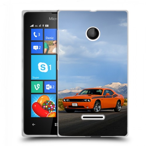 Дизайнерский пластиковый чехол для Microsoft Lumia 435 Dodge