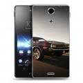 Дизайнерский пластиковый чехол для Sony Xperia TX Dodge