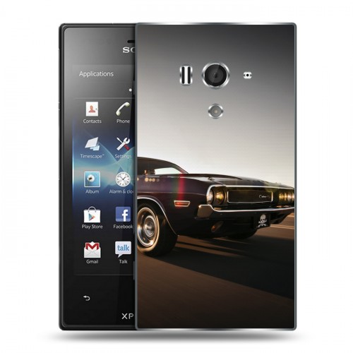 Дизайнерский пластиковый чехол для Sony Xperia acro S Dodge