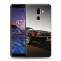 Дизайнерский пластиковый чехол для Nokia 7 Plus Dodge