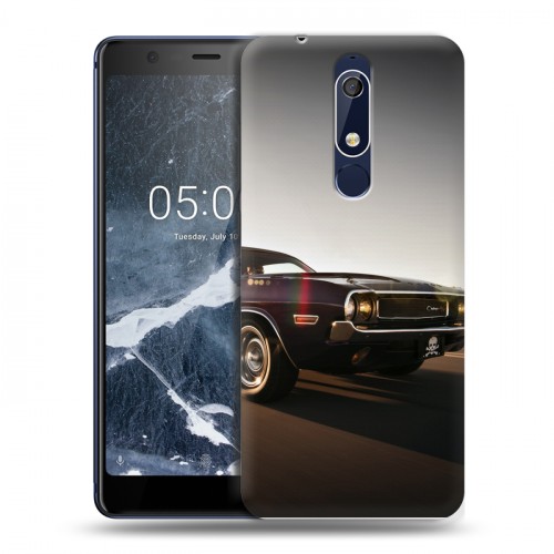 Дизайнерский пластиковый чехол для Nokia 5.1 Dodge