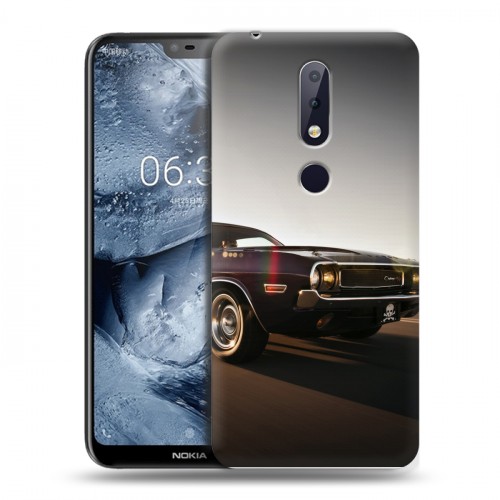 Дизайнерский силиконовый чехол для Nokia 6.1 Plus Dodge