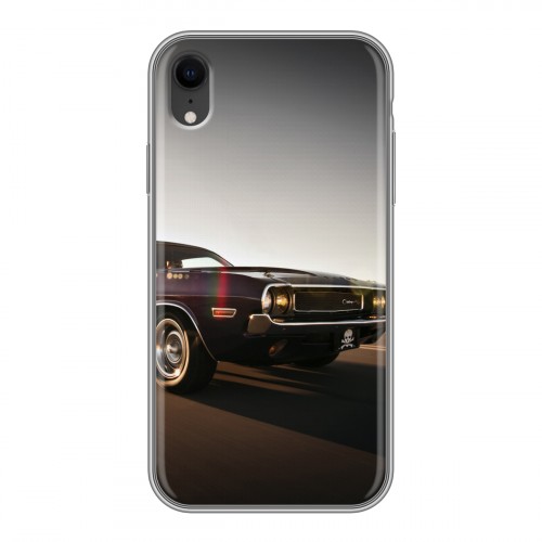 Дизайнерский силиконовый чехол для Iphone Xr Dodge