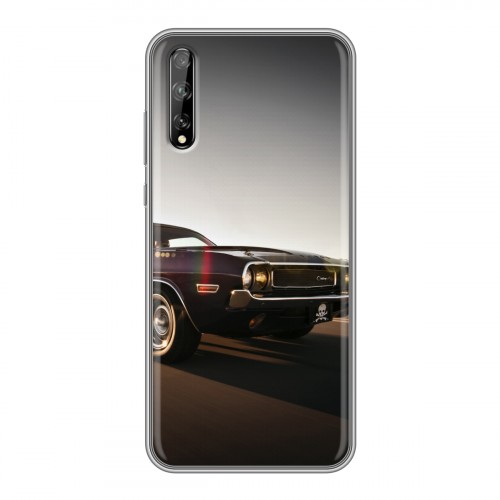 Дизайнерский силиконовый чехол для Huawei Y8p Dodge