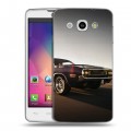 Дизайнерский пластиковый чехол для LG L60 Dodge