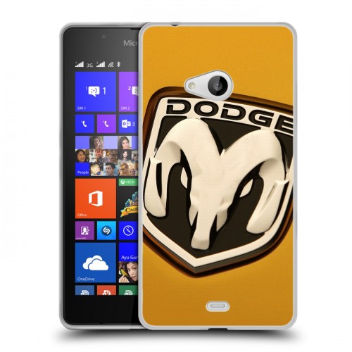 Дизайнерский пластиковый чехол для Microsoft Lumia 540 Dodge