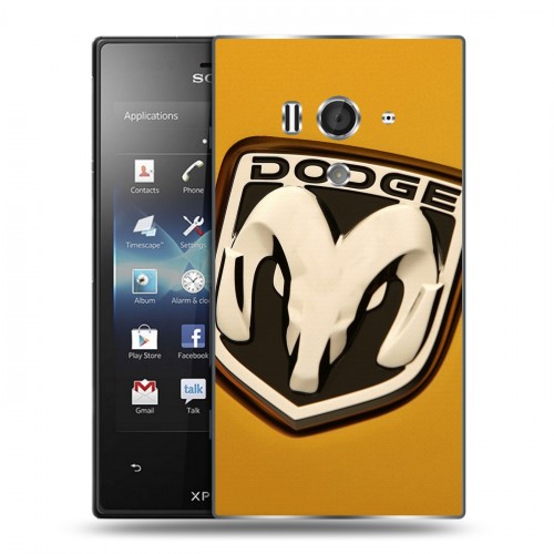 Дизайнерский пластиковый чехол для Sony Xperia acro S Dodge