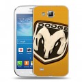 Дизайнерский пластиковый чехол для Samsung Galaxy Premier Dodge