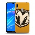 Дизайнерский пластиковый чехол для Huawei Y6 (2019) Dodge