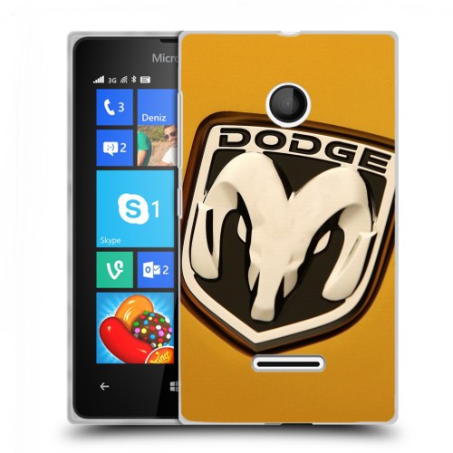 Дизайнерский пластиковый чехол для Microsoft Lumia 435 Dodge