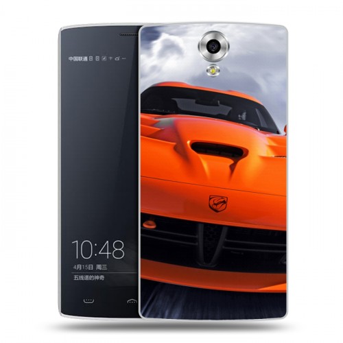 Дизайнерский силиконовый чехол для Homtom HT7 Dodge