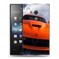 Дизайнерский пластиковый чехол для Sony Xperia acro S Dodge