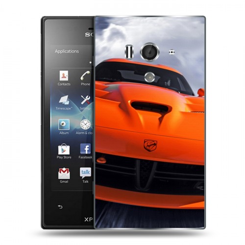 Дизайнерский пластиковый чехол для Sony Xperia acro S Dodge