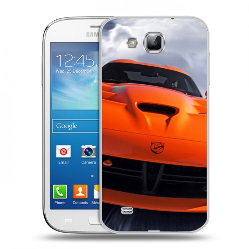 Дизайнерский пластиковый чехол для Samsung Galaxy Premier Dodge