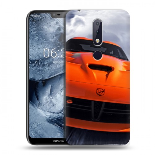 Дизайнерский силиконовый чехол для Nokia 6.1 Plus Dodge