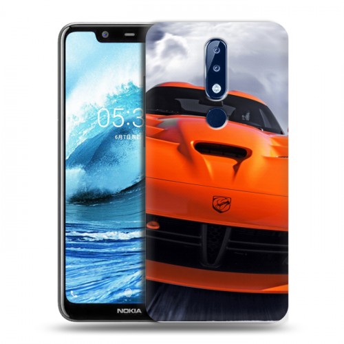 Дизайнерский силиконовый чехол для Nokia 5.1 Plus Dodge