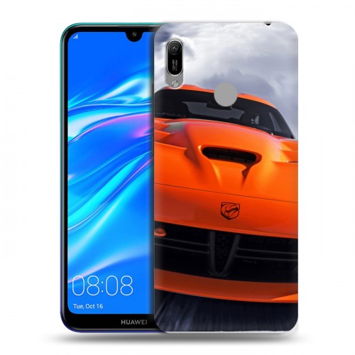 Дизайнерский пластиковый чехол для Huawei Y6 (2019) Dodge